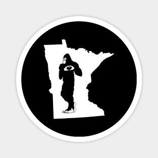 Minnesota Bigfoot Magnet